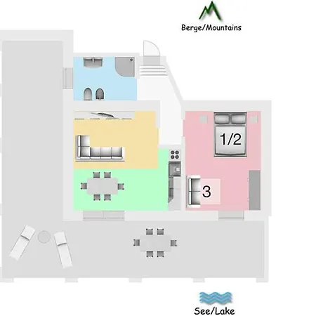 Piccola Orchidea - Ferienwohnung Mit Pool Appartement Musso